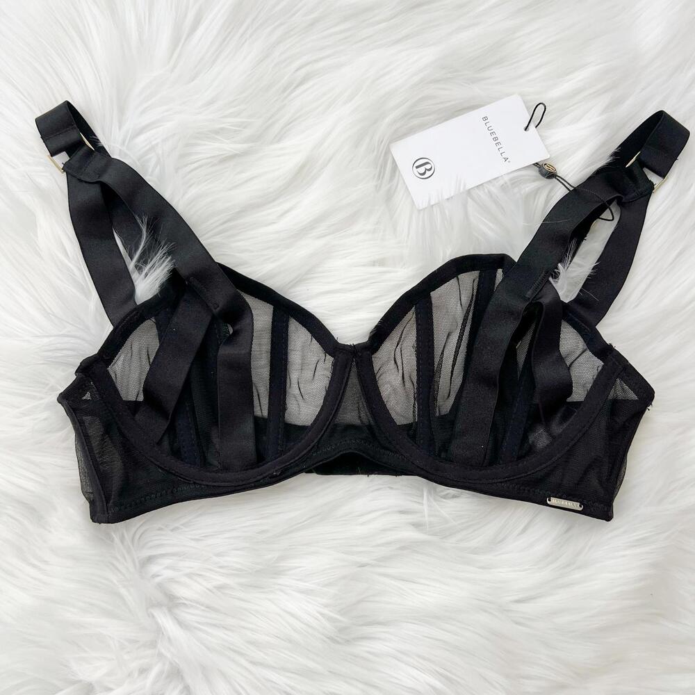 NWT Bluebella Karolina Bra Black, 34C US Style Code 40149